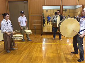 鳴り物（大太鼓・締太鼓）